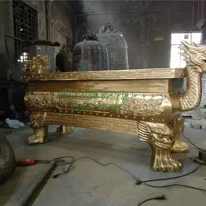 大型***香炉铸铁四方鼎长方形平口户外景区园林祠堂******法器香炉