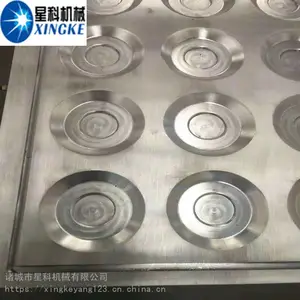 诸城星科机械生产供应全自动不粘锅荷包蛋机器外焦里嫩口感酥脆荷包蛋设备哪家生产