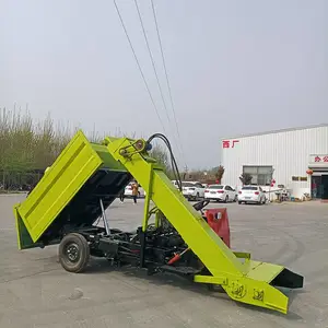 3立方牛舍清洁自走式清粪车柴油动力 型号可定制