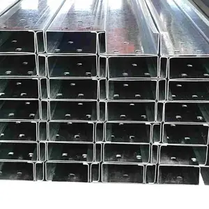 山东泰安 镀锌C型钢 檩条 特殊规格定做 275g C型钢加工
