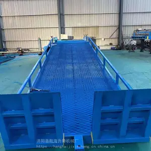 岳阳云溪区升降移动平台***厂家 电动液压移动式登车桥升降平台 高端大气