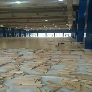 枫桦木单双龙骨无甲醛防滑耐磨隔音防潮鑫州体育运动木地板