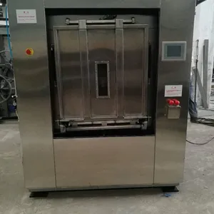 齐齐哈尔工业洗衣机厂家,医院专用隔离式洗衣机,海杰100公斤烘干机