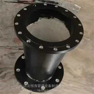 陶瓷耐磨大小头厂 刚玉陶瓷耐磨φ426-φ325大小头 矿用耐磨大小头 河北恒海
