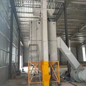 板栗中小型炒籽烘干机 红枣热风式炒料设备 八角商用型干燥塔
