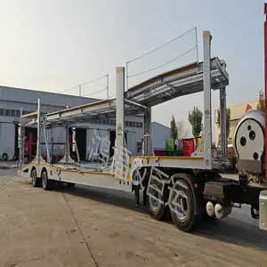 出口俄罗斯半挂车 OTTC认证挂车 车辆运输 轿运车 专用欧式半挂车