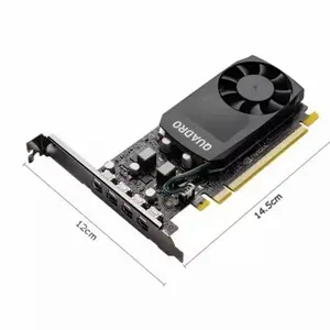 英伟达NVIDIA Quadro P600 显卡 2GB 绘图 工业包装