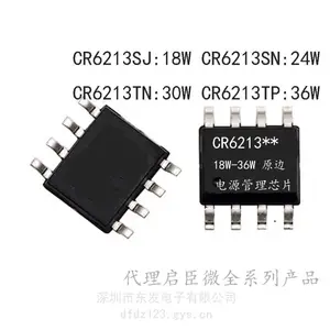 启臣微原装CR6213SJ CR6213SN CR6213TN CR6213TP 电源管理芯片18W-36W