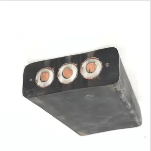 YA-010 小猫牌 10KV港口用扁型橡套软电缆 GKFB3.6/6KV高压扁线缆