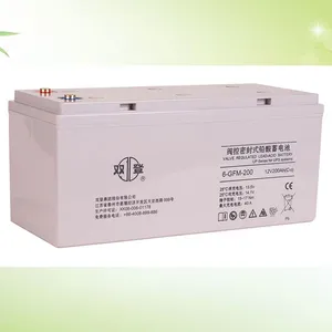 双登蓄电池6-GFM-200 太阳能12V200Ah直流屏UPS/EPS免维护蓄电池