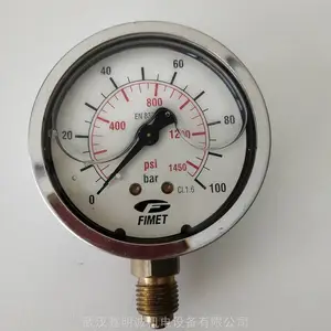 �����FIMET ������ѹ���� 0-100bar/KL1.6/Y-60