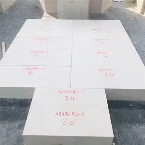 供应 泡花碱锆刚玉砖 电熔玻璃窑炉AZS锆刚玉砖