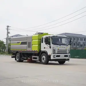 江淮骏铃S9洗扫车 KLF5180TXSS6型16方道路清扫车