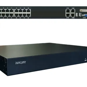 IP 4远程1本控用户控16KVM、机架式、海康立方EV7416