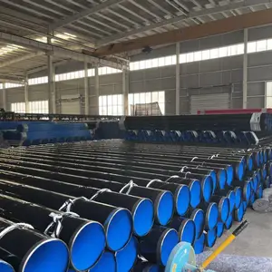 Q355C材质厂家源头生产TPEP防腐螺旋钢管
