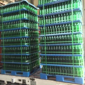 山东玻璃瓶带挡边塑料托盘 塑料隔板