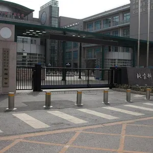 阻车器厂家热销XSS-S219公安局不锈钢防撞柱 派出所全自动升降柱