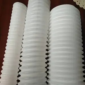 高密度聚乙烯波纹管 塑料双臂打孔波纹管规格定制
