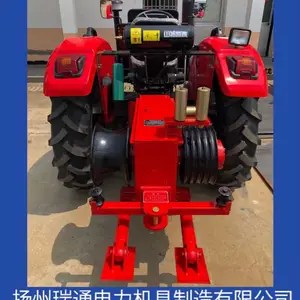 拖拉机牵引机TQJ-550型,拖拉机绞磨。6T绞磨,慢速绞磨,瑞通电力