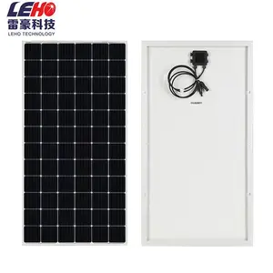 ֱ��370W����̫���ܵ�ذ�36V������˫�����������Ͻ�߿� �׺�