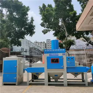 圆棒方通专用 自动喷砂机 非标定制喷砂机全自动喷砂机