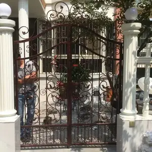 唐山厂区楼梯***栏围墙铁艺大门楼梯栏围墙铁艺大门