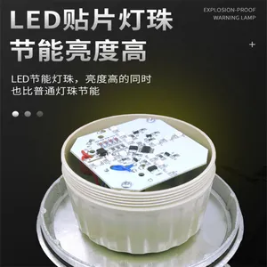 工业防爆声光报警器24V不锈钢12V蜂鸣器喇叭闪光一体化警示警报灯