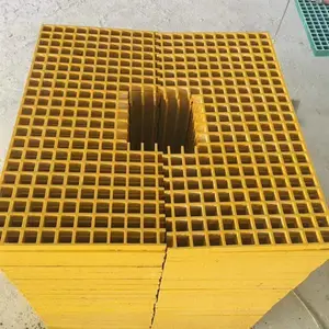 供应酒泉洗车房玻璃钢格栅 树篦子 网格板 地沟排水盖板