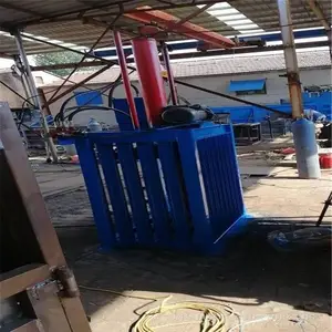 挤水立式鸭毛液压打包机 猪毛打捆机 小型压包机