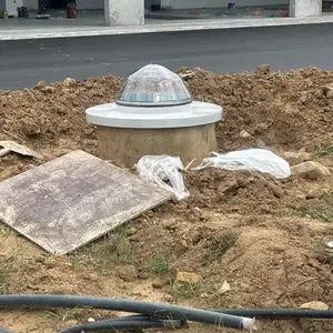 地下车库停车场地下蓄车场太阳光采光自然光照明导光桶光导光采光罩照明光导管导光设备