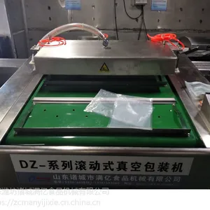 DZ1000型海鲜真空包装机 全自动连续滚动真空包装机厂家