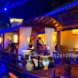 杭州绿茶餐饮船价格多少生产厂家在哪