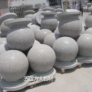 江苏大理石路障球价格_大理石圆球价格_大理石隔离墩