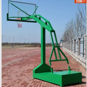 手动液压篮球架 户外篮球架 平箱篮球架