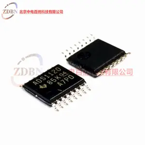 模数转换器ADS1120IPWR ADS1120IPW ADS1120 TSSOP16全新原装正品