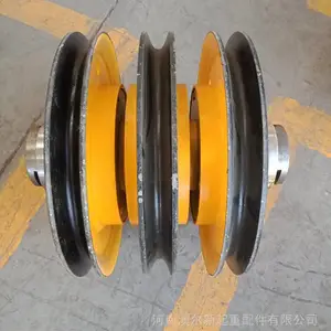 起重滑轮组规格型号 32T起重机轧制滑轮 外径680