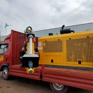 车载式钻孔机 车载式公路护栏钻孔机 渝工车载式钻孔机
