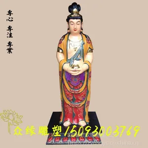 浙江众缘佛像直销:观音三十为自己和家人祈福。 观音三十二化身佛像 小王应身摆件