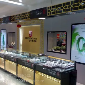 展柜设计制作厂家,济南山人展柜公司,珠宝展柜,饰品展柜,礼品专柜制作公司