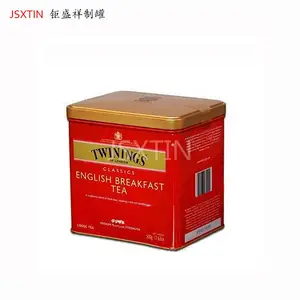 定做批发马口铁金属小听子工夫红茶茶叶听子铁罐