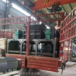 废旧铸铝件双轴撕碎机价格发动机外壳撕碎机性能好 小型撕碎机厂家