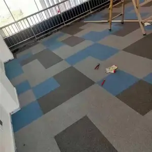 汕尾城区球房会议室羊毛地毯定制 走廊长方块拼接地毯 隔音地毯
