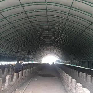 抗风雪养鸡大棚搭建 全封闭保温鸡舍建设 蛋鸡养殖棚设备安装