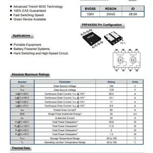 Fet东沅 FKBA0256 双N通道MOS管 科瑞芯电子供应