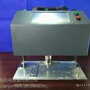CK-1810MP触控一体电动铭牌打标机 在铝牌上刻字的设备