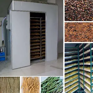 厂家直销 农副产品深加工烘干设备 药材烘干机 山药烘干房箱式 大枣烘干房