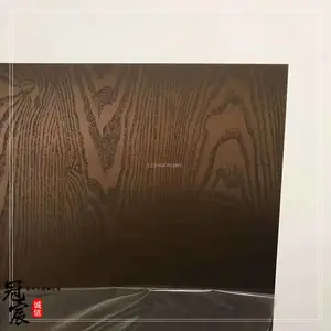黑古铜手工做旧 紫铜手工拉丝发纹仿古铜哑光抗指纹 浙江装修公司