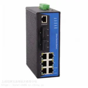 NLDK7808工业4光4电百兆网管型导轨式DC110/220V交换机自愈环网