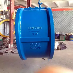 ����ֹ�ط����� H76X-10C DN300ˮ���õ�����ֹ�� �Լ�ʽ˫�굯�ɵ���***