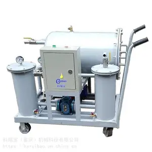 小型燃油过滤车，KBD-F-30推车移动式聚结分离脱水滤油机